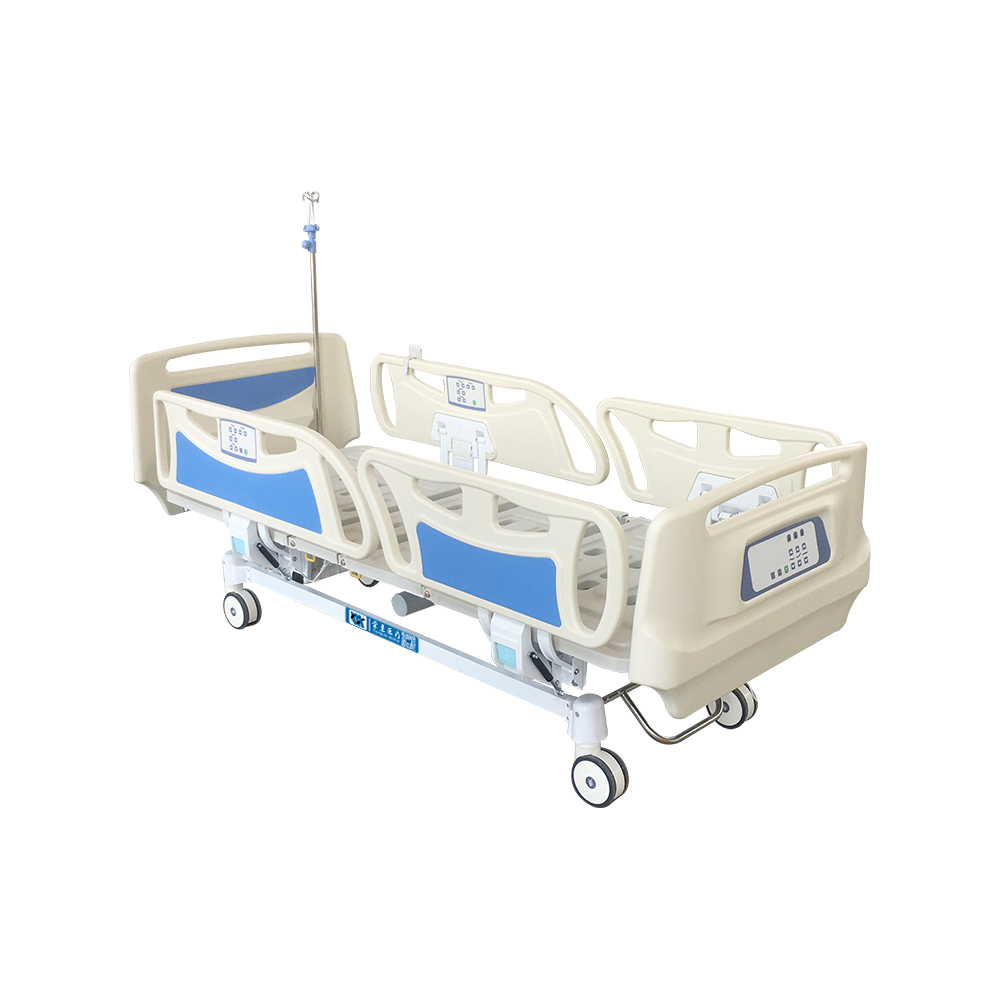 YC-E5638K(II) 新型集成护栏控制ICU重症监护病床