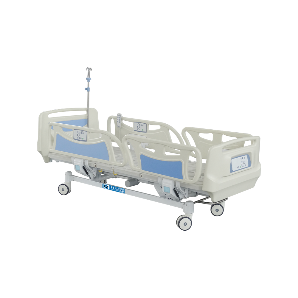 YC-E5638K(II) 新型集成护栏控制ICU重症监护病床