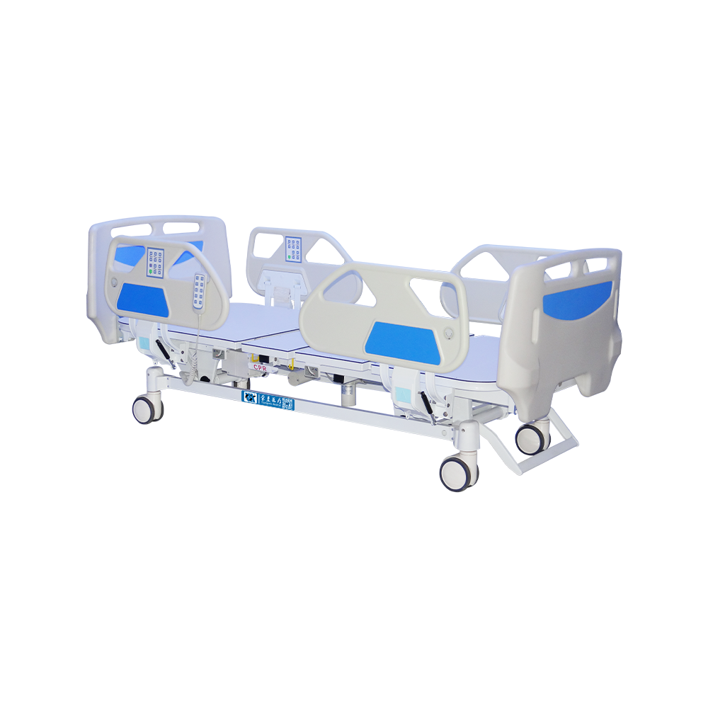YC-E5638K(II) 新型集成护栏控制ICU重症监护病床