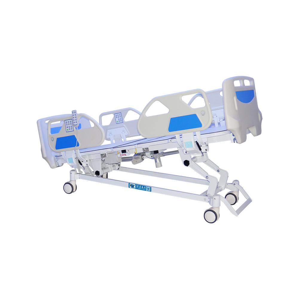 YC-E5638K(II) 新型集成护栏控制ICU重症监护病床
