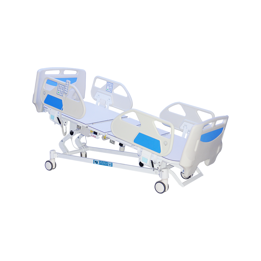 YC-E5638K(II) 新型集成护栏控制ICU重症监护病床