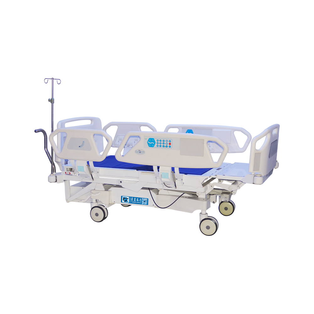 YC-E5638K(III) 带心脏体位调节电动ICU重症监护病床