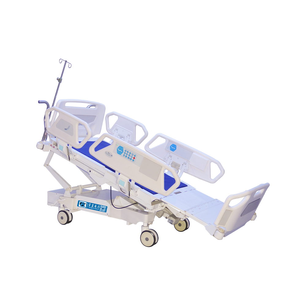 YC-E5638K(III) 带心脏体位调节电动ICU重症监护病床