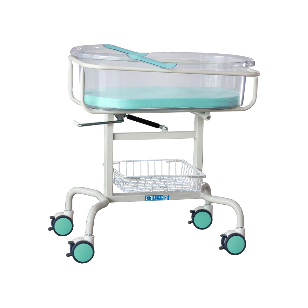 BDB07 医用护理型手动可调医院式婴儿床