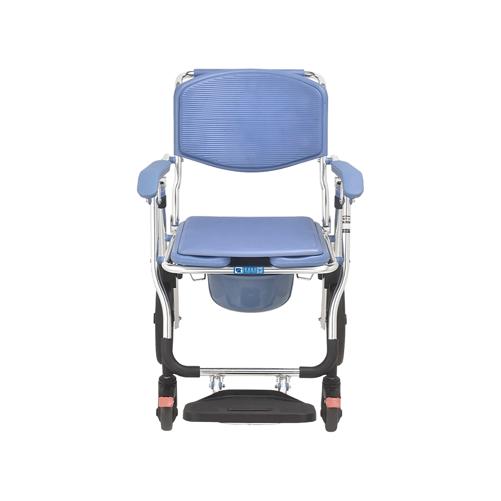 FY697LF1 舒适型可折叠转移辅助铝合金EVA坐便椅
